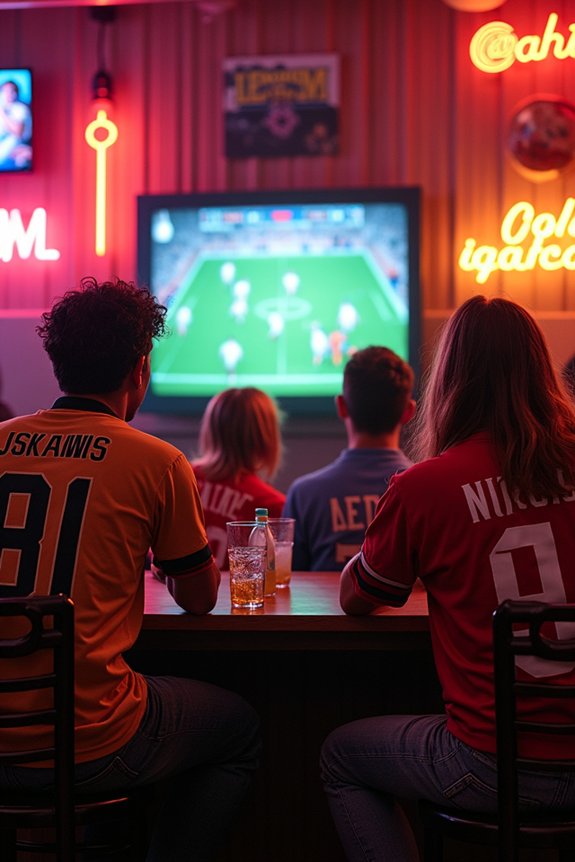 decade themed game day celebration