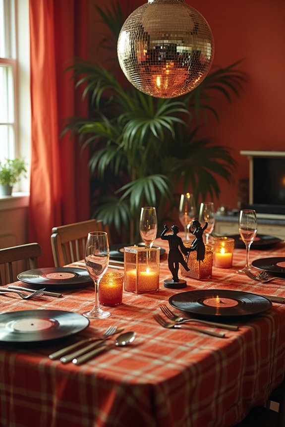 disco music enhances dining
