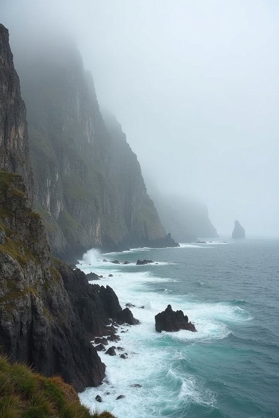 dramatic cliffs stunning memories