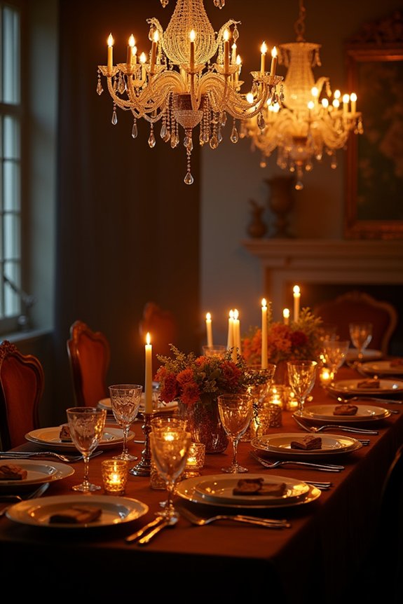 dramatic lighting for ambiance