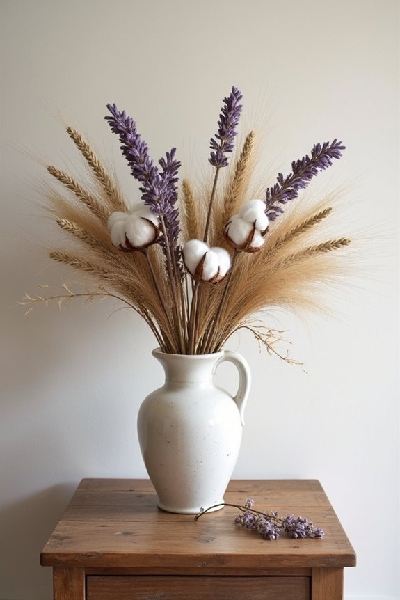 dried botanicals for farmhouse elegance