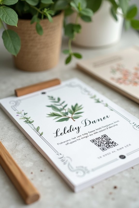 eco friendly invitation options