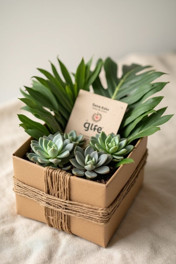 eco friendly tropical favor packaging