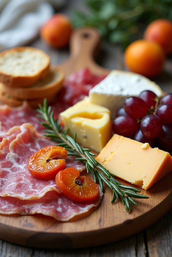 effortless charcuterie board hosting