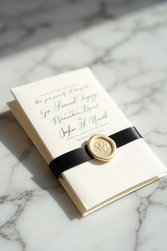 elegant and genuine invitations