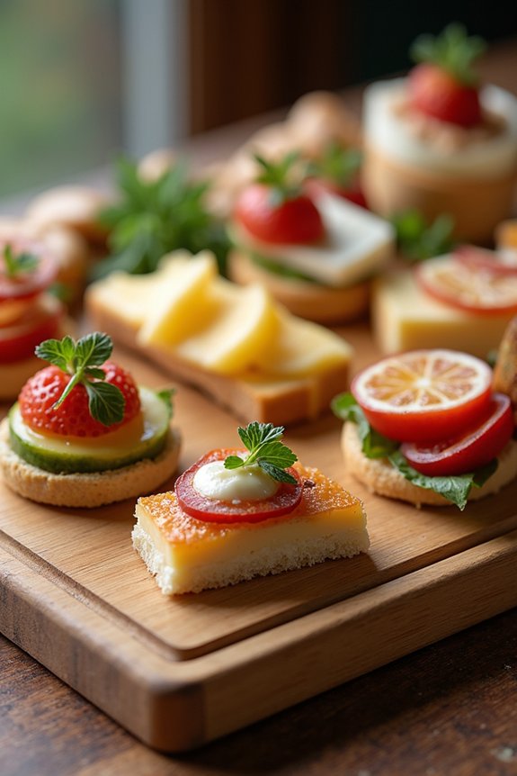 elegant bite sized appetizers