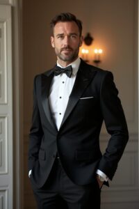 elegant black tie looks