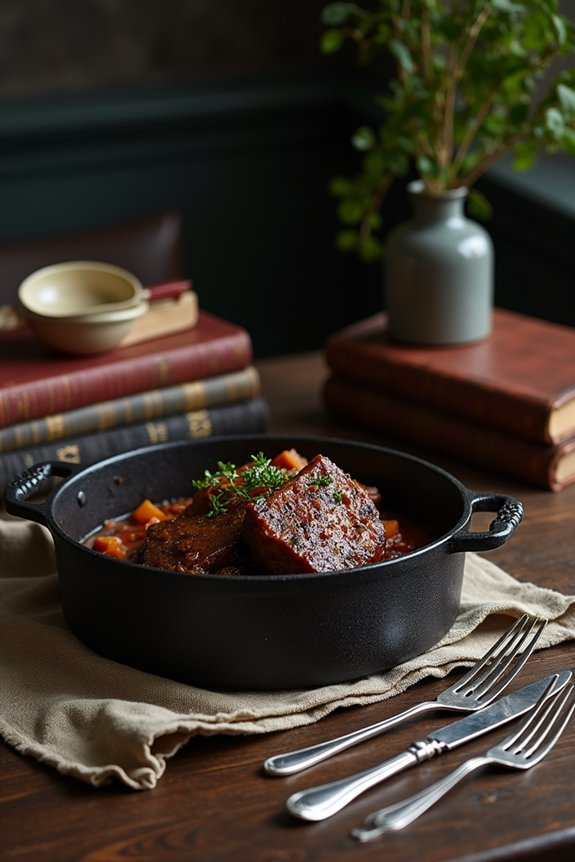 elegant braised meat dishes