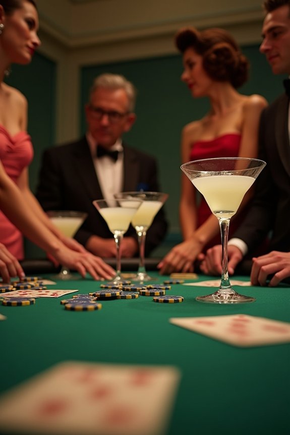 elegant casino game night