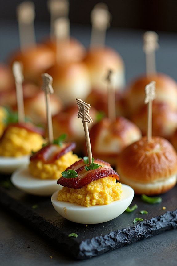 elegant casino night appetizers
