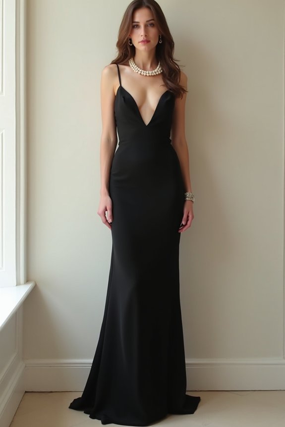 elegant cocktail dress styling