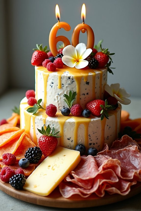 elegant dessert charcuterie board