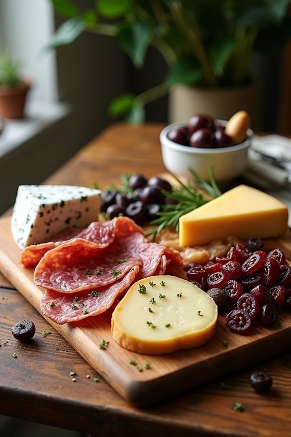 elegant effortless farewell charcuterie