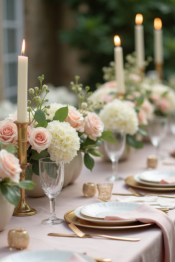 elegant floral centerpiece design