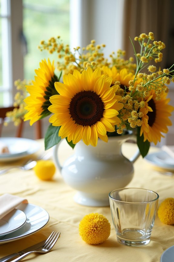 elegant flower centerpiece creation