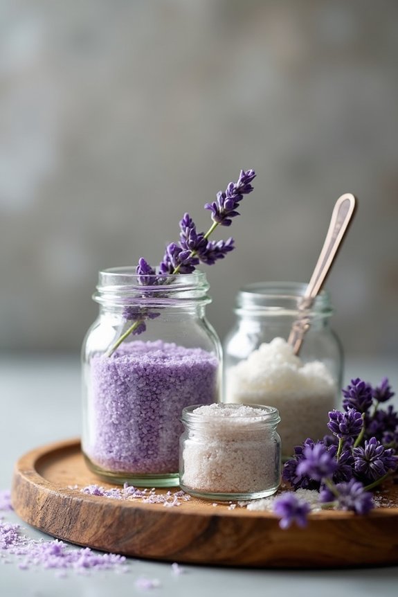 elegant lavender infused favors