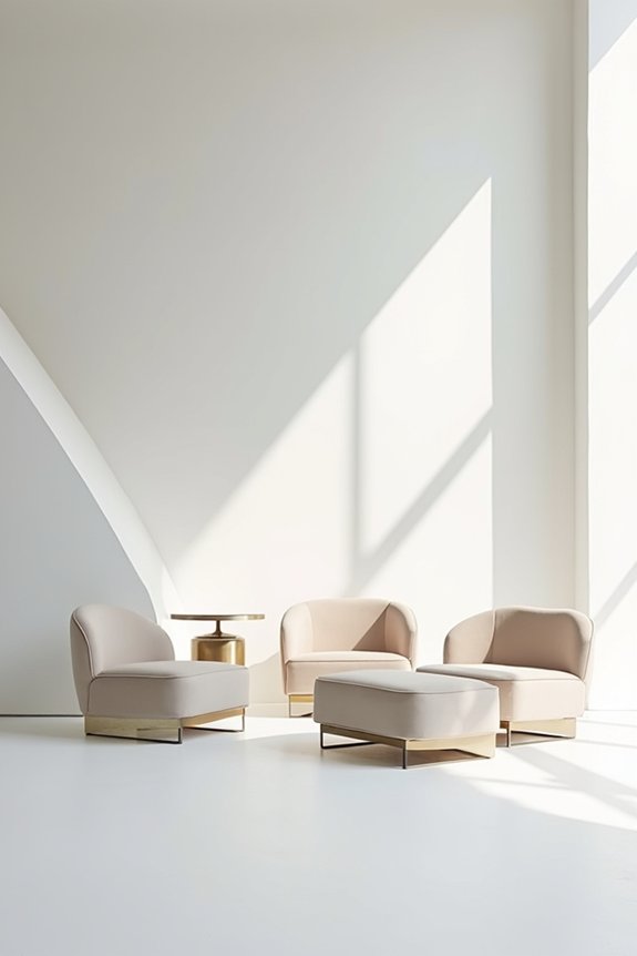 elegant minimalist geometric celebration