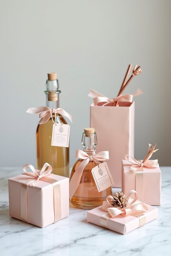 elegant pre packaged cocktail favors