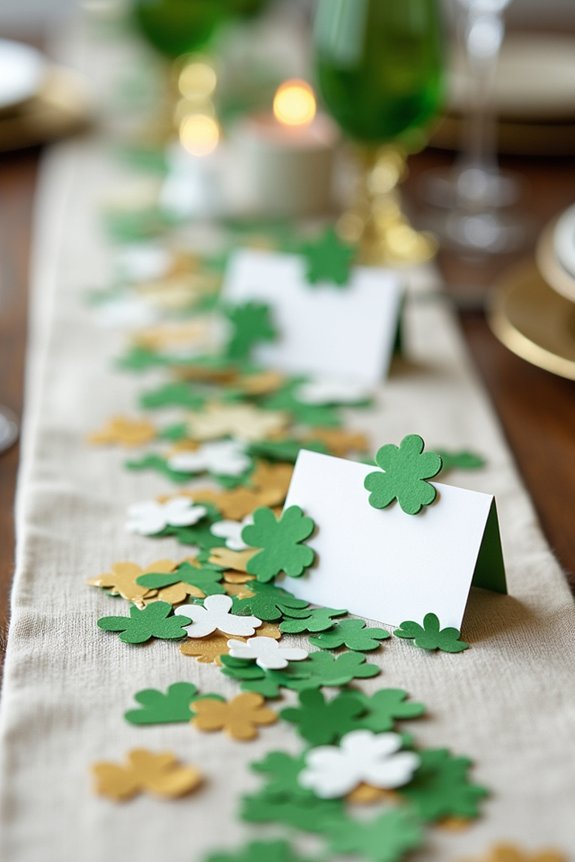 elegant st patrick s day table