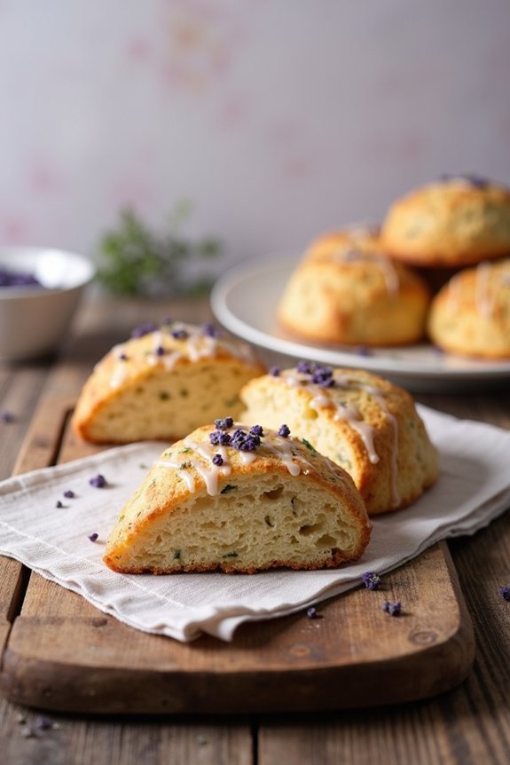 elegant sweet and savory scones