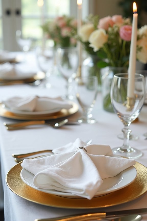 elegant table setting essentials