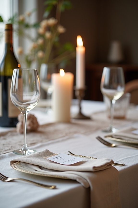 elegant table setting essentials