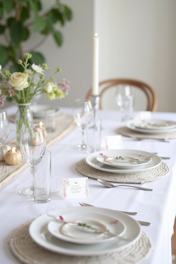 elegant table setting ideas