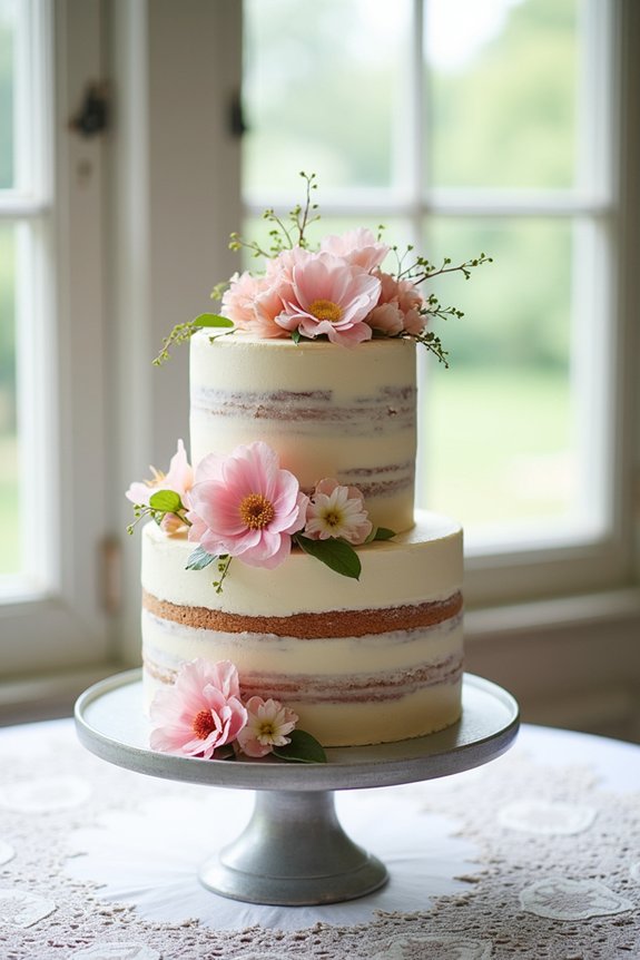 elegant tea party cakes