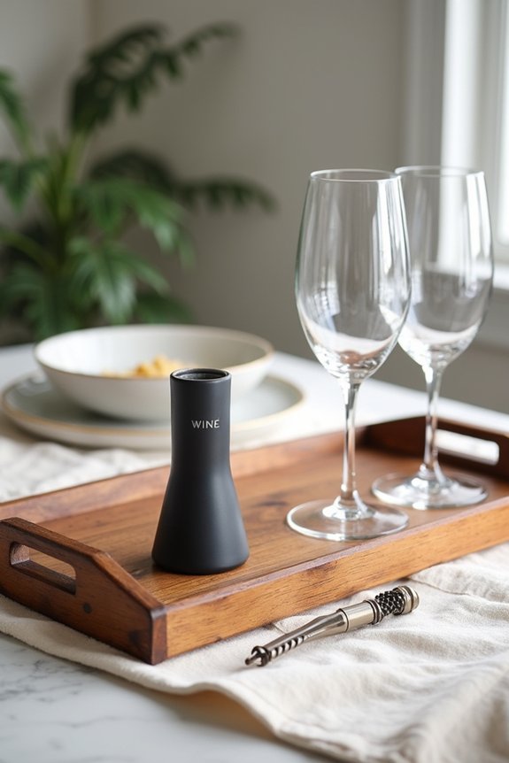 essential items for tastings