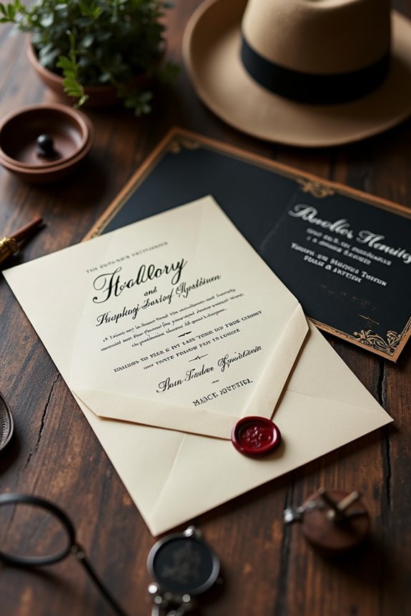 exciting murder mystery invitations