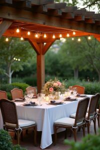 eye catching bbq party backdrops