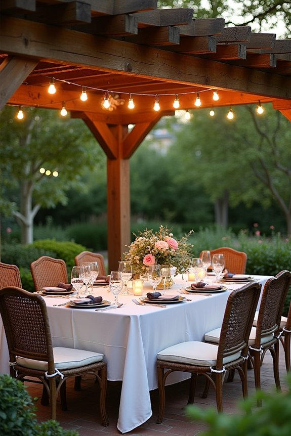 eye catching bbq party backdrops