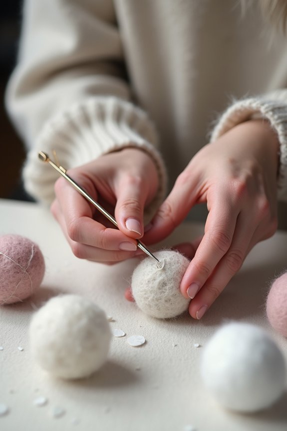 felt garland maintenance tips