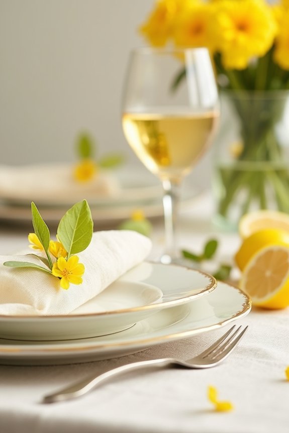 finishing touches for elegance