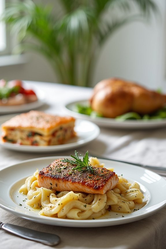 flexible main dish options