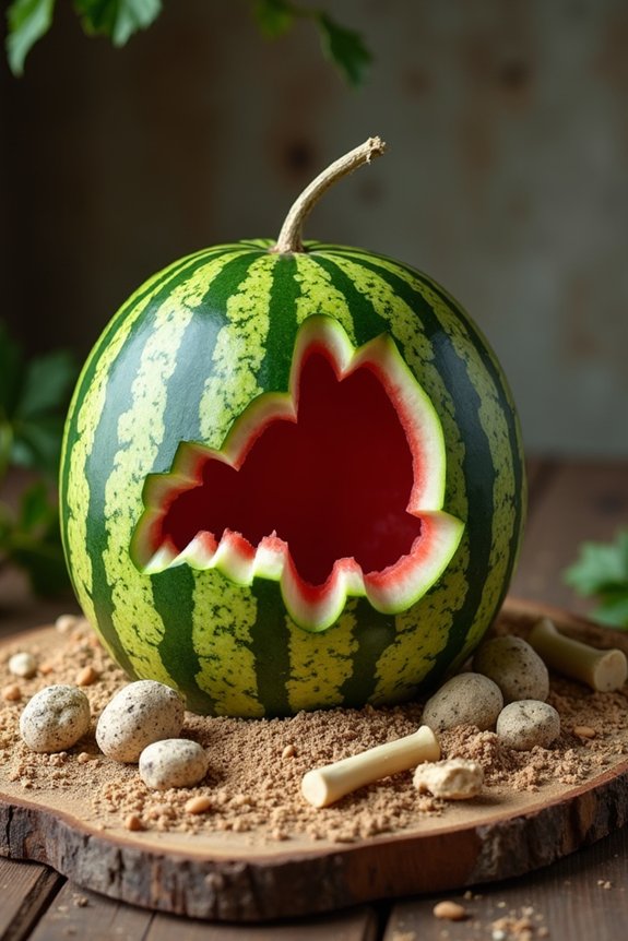 fossil dig fruit platter