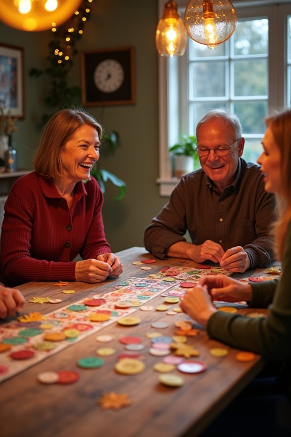 friendsgiving bingo game fun