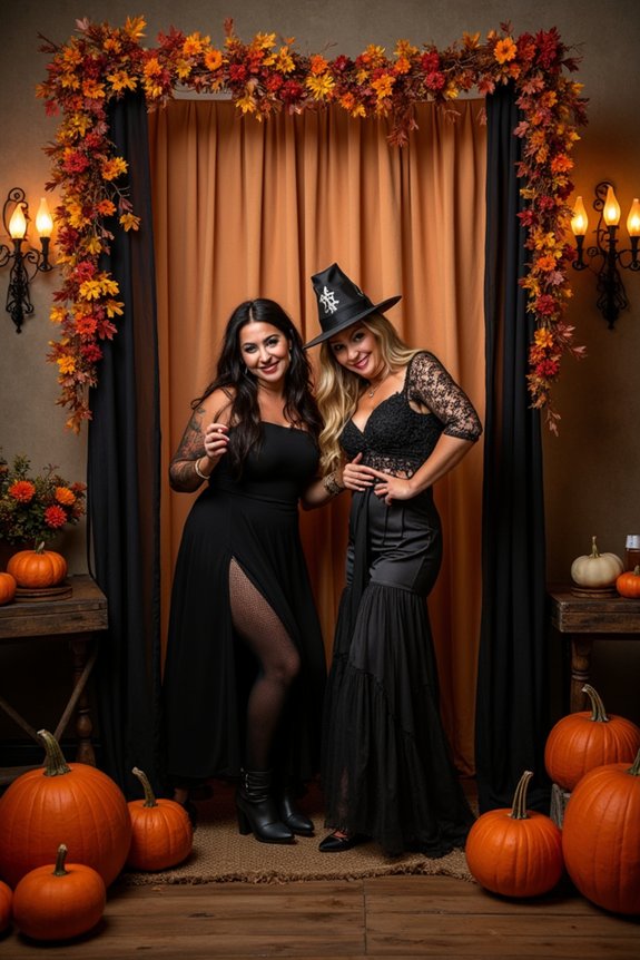 fun photo booth setup