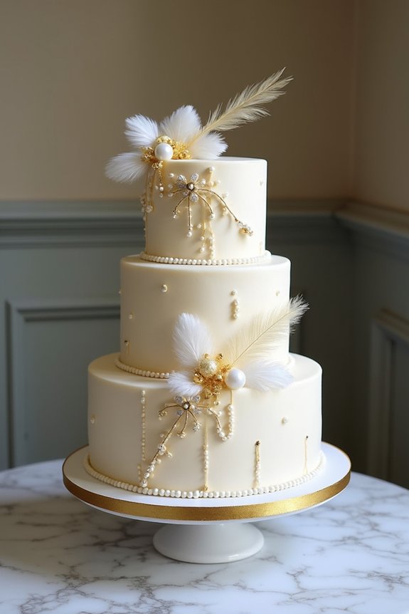 gatsby themed cake inspirations