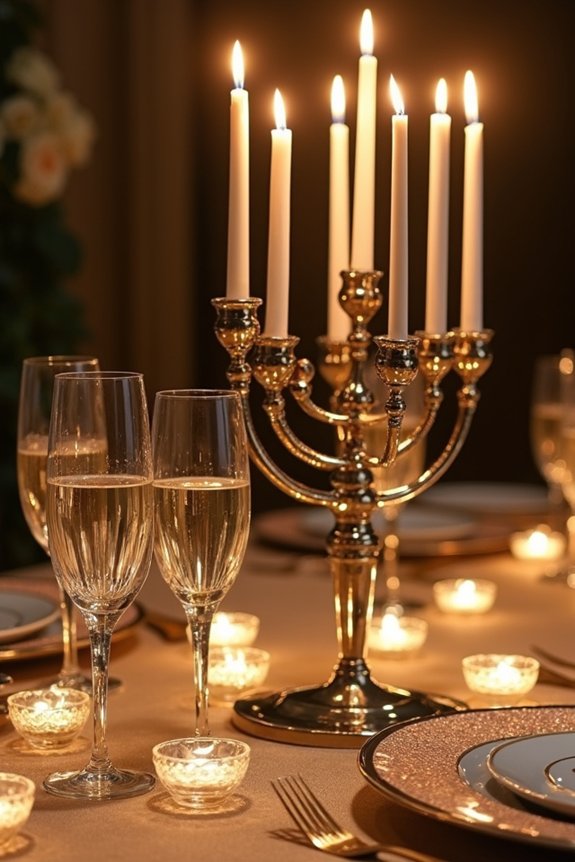 glamorous hanukkah hollywood celebration