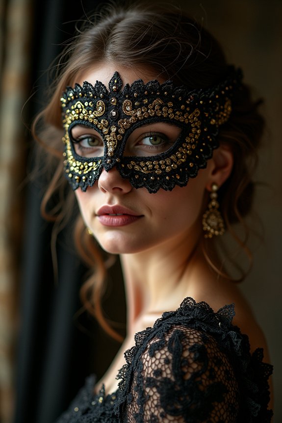 glamorous masquerade outfit ideas
