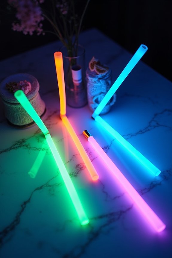 glow sticks enhance celebrations