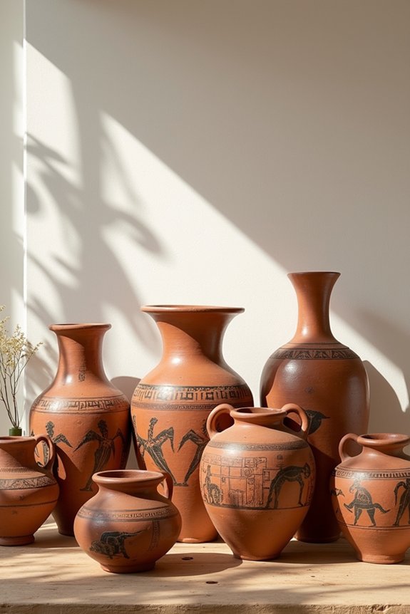 greek pottery keepsake gifts