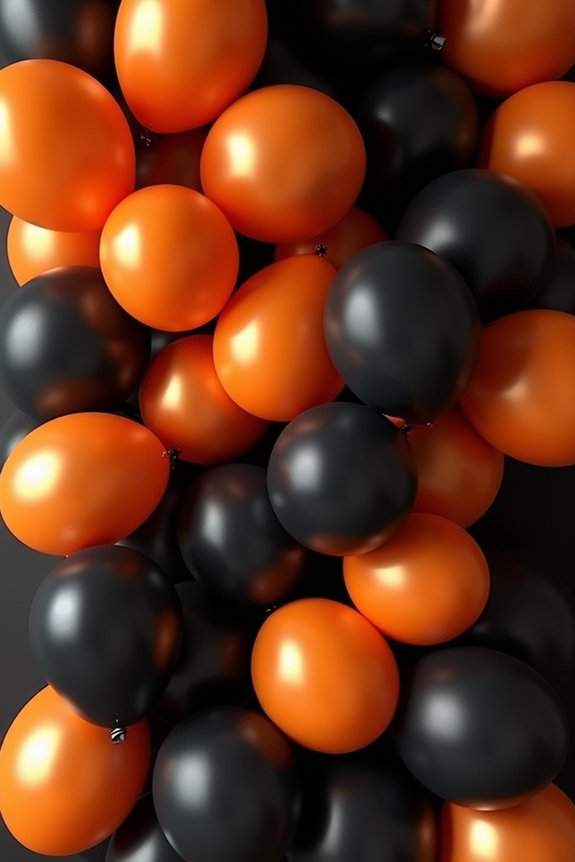 halloween balloon backdrop tutorial