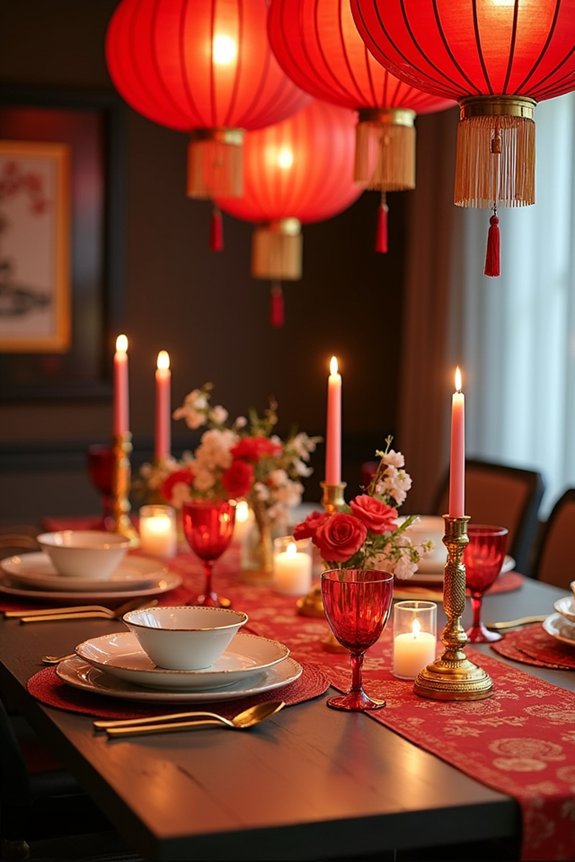 handmade paper lantern garlands