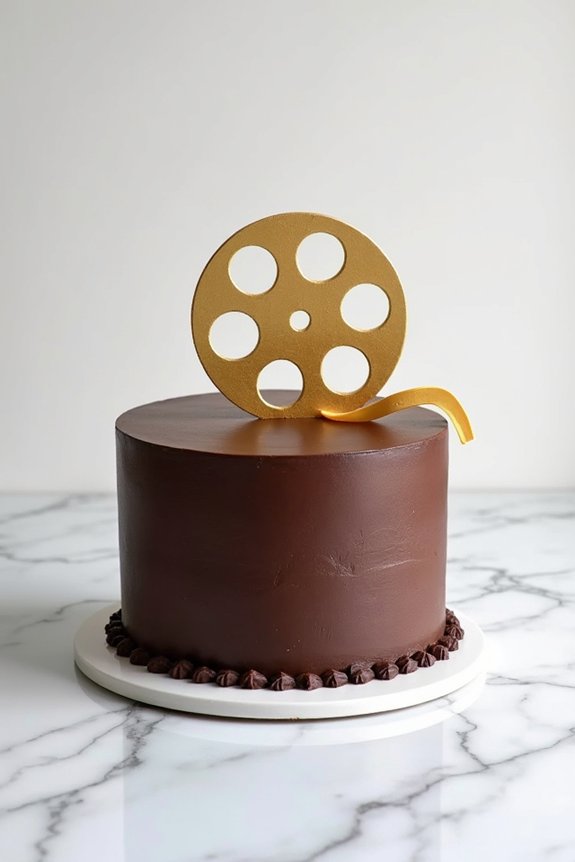 hollywood inspired cake design