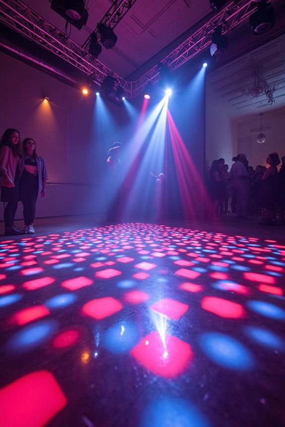immersive disco party atmosphere
