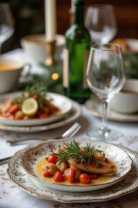 impressive festive christmas menu