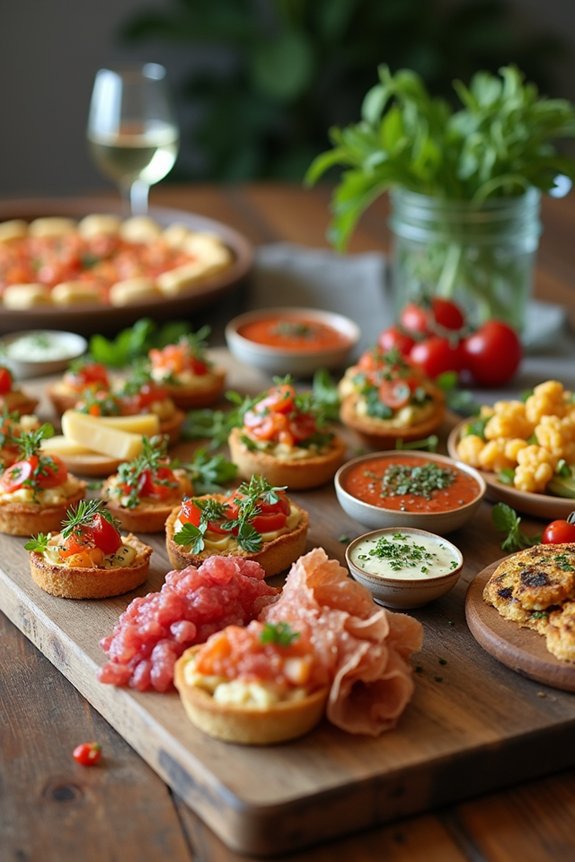 impressive housewarming party snacks
