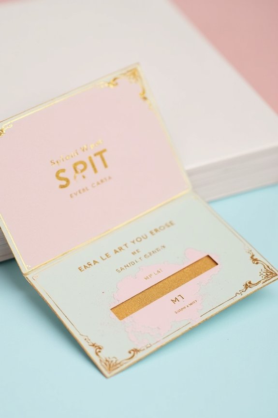 interactive gender reveal cards